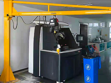 Tipo di colonna elettrica rotante jib crane