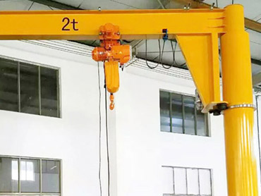 BZD tipo 360 gradi full swing cantilever crane