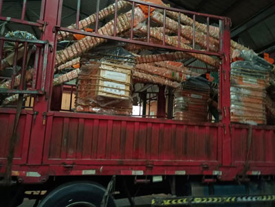 4 set di manipolatori industriali per la piantagione sono pronti per la consegna in Russia.